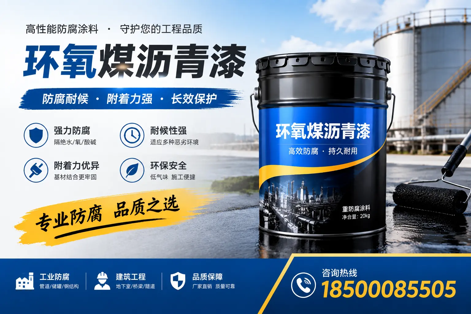 如何选择适合的环氧煤沥青漆？丽江市场选型指南